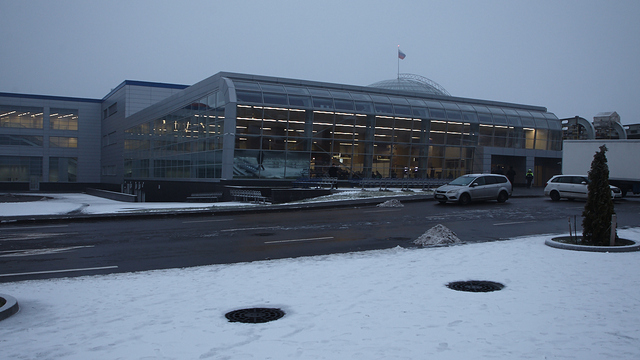 Аэропорт Храброво заработал в штатном режиме 