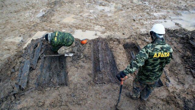 В районе улицы Гагарина предположительно находится 14 крупных немецких захоронений