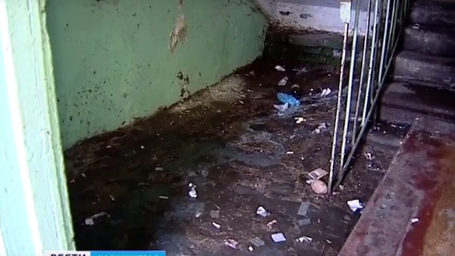 В одном из домов Калининграда более 40 лет нет горячей воды, а подвалы заполнены канализационными стоками