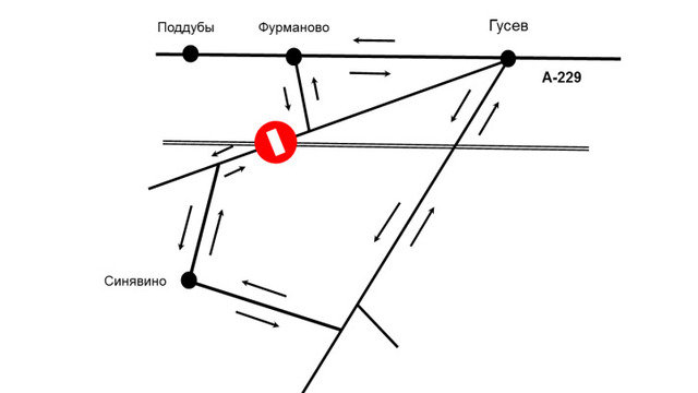 В Калининградской области на ремонт закроют два ж/д переезда (схема объезда) 