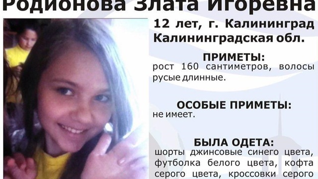 УМВД: к исчезновению 12-летней девочки могут быть причастны её мать и отчим