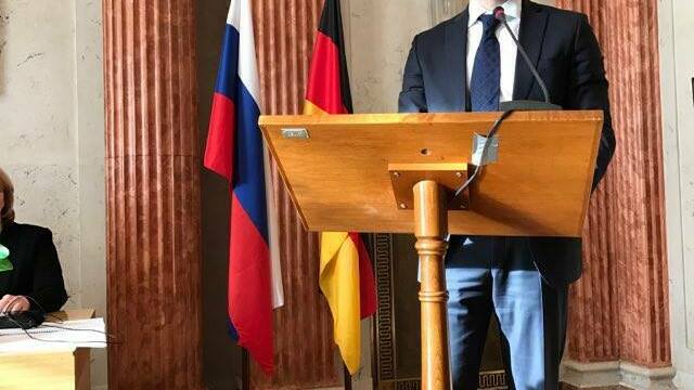 Алиханов провел презентацию Калининградской области в Берлине