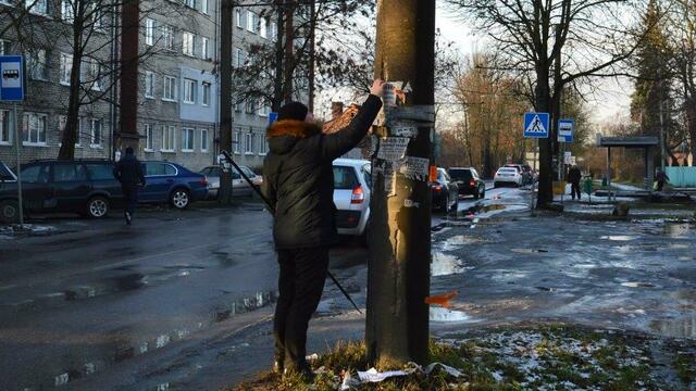 В Калининграде за день сняли 100 объявлений и 50 табличек с незаконной рекламой