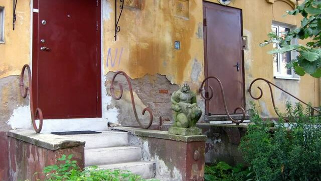 В Калининграде начали реставрировать скульптуру 
