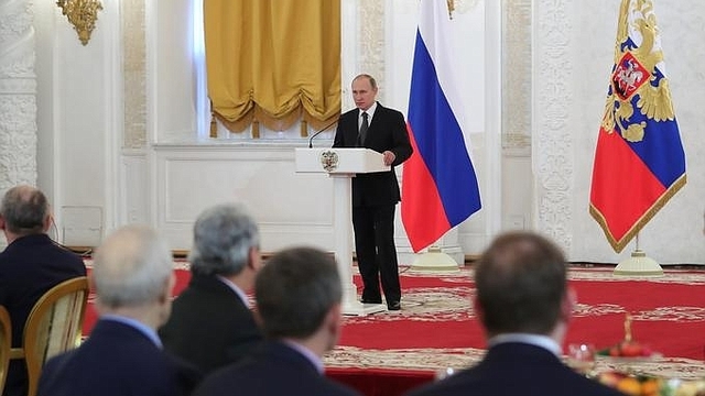 Четыре Героя России из Калининграда побывали на приёме у Путина 