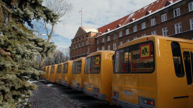 С 2018 года на школьных автобусах будут устанавливать мигалки