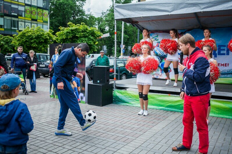 Футбол у нас в крови! "Эпицентр" помог  калининградцам почувствовать дух Чемпионата мира - Новости Калининграда