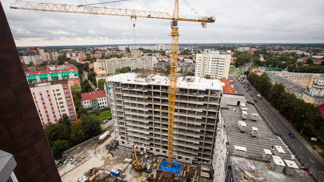 В Калининградской области за год построили 1700 жилых домов