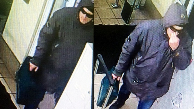 В Полесске местный житель пытался взломать банкомат в супермаркете