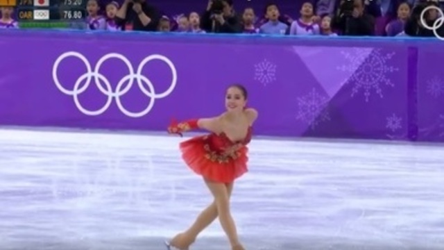 15-летняя фигуристка принесла России первое олимпийское золото в Пхёнчхане