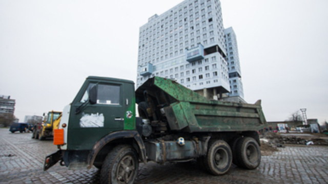 К ЧМ-2018 в фан-зоне у Дома Советов установят экран высотой с трёхэтажный дом