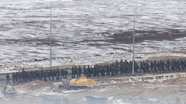 На калининградском стадионе к ЧМ-2018 прошли масштабные учения (фоторепортаж)