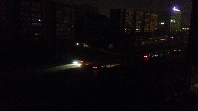 В Калининграде на Московском проспекте отключили свет