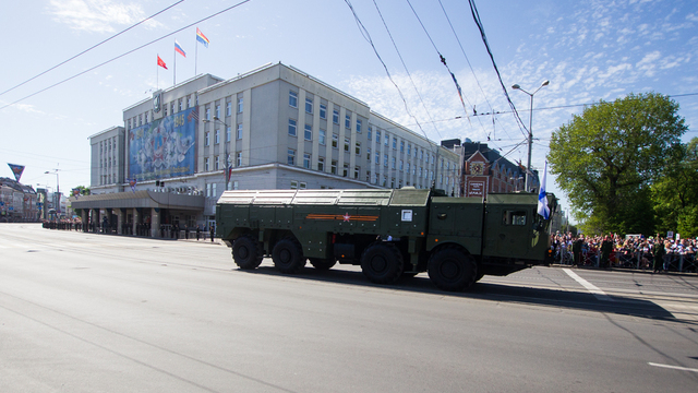 На Параде Победы калининградцам показали новинки военной техники