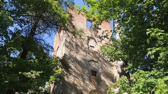 Калининградские поэты очистили руины кирхи XVIII века от мусора под чтение стихов (фото)