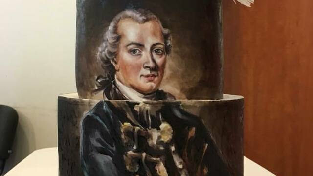 Калининградский кондитер испекла торт с Кантом на день рождения главы Янтарного