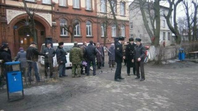 В Черняховске открыли памятник воинам-интернационалистам