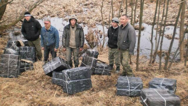 Поймали контрабандистов