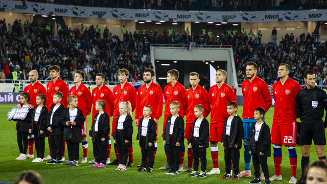 Сборная России поднялась на пять пунктов в рейтинге FIFA