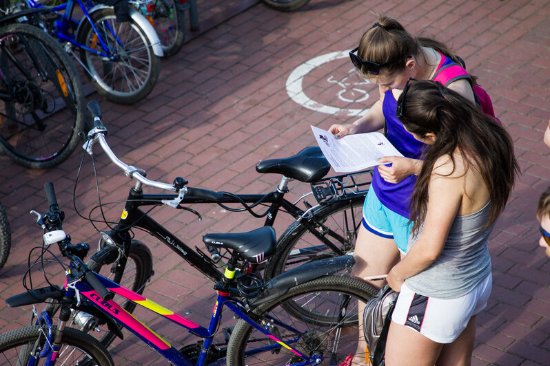 В Калининграде прошел городской велоквест "Победный путь!" - Новости Калининграда