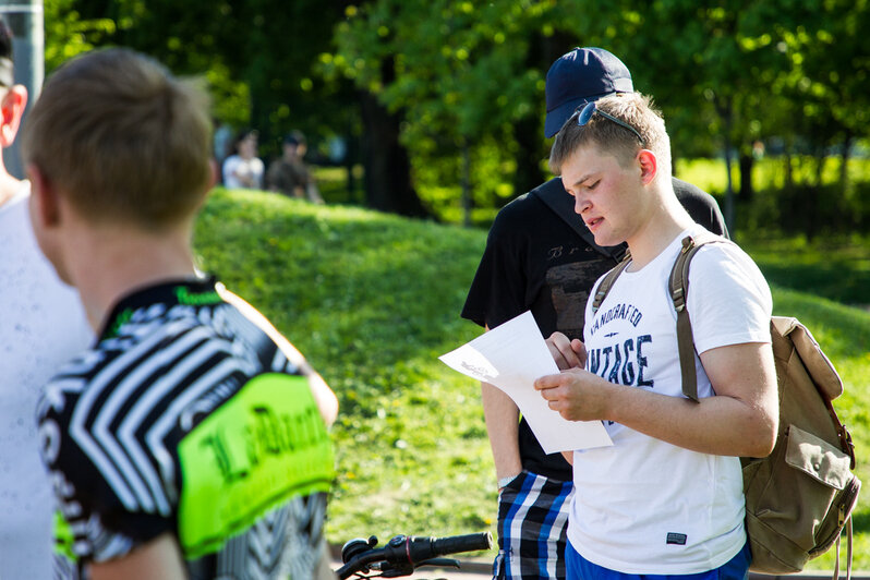 В Калининграде прошел городской велоквест "Победный путь!" - Новости Калининграда