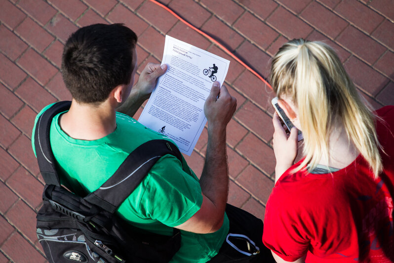 В Калининграде прошел городской велоквест "Победный путь!" - Новости Калининграда