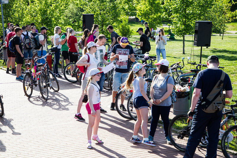 В Калининграде прошел городской велоквест "Победный путь!" - Новости Калининграда