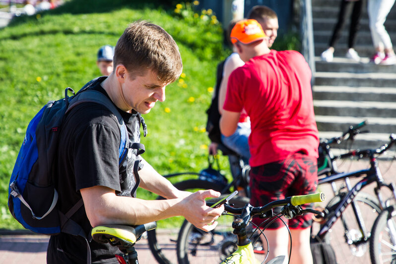В Калининграде прошел городской велоквест "Победный путь!" - Новости Калининграда