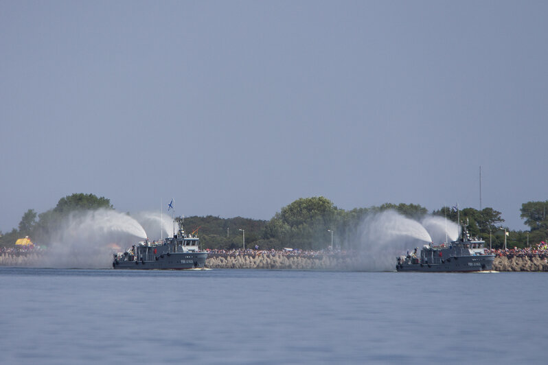 В Балтийске прошёл военно-морской парад в честь Дня ВМФ (фоторепортаж) - Новости Калининграда | Фото: Александр Подгорчук