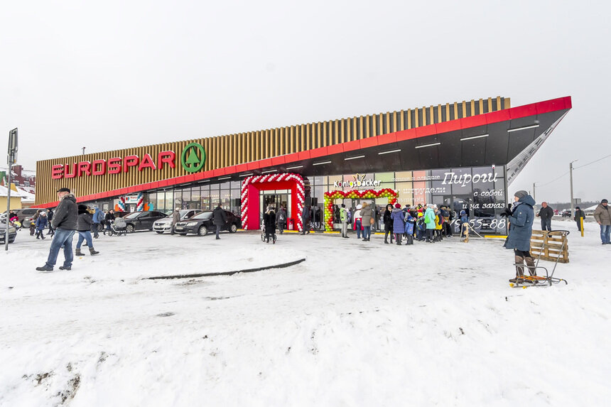 На въезде в Гурьевск открылся новый Eurospar - Новости Калининграда