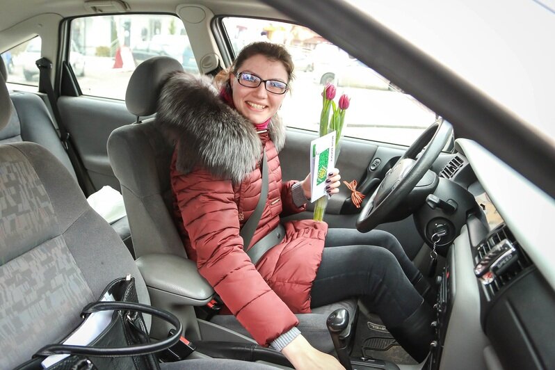 Цветочный патруль промчался в Калининграде - Новости Калининграда