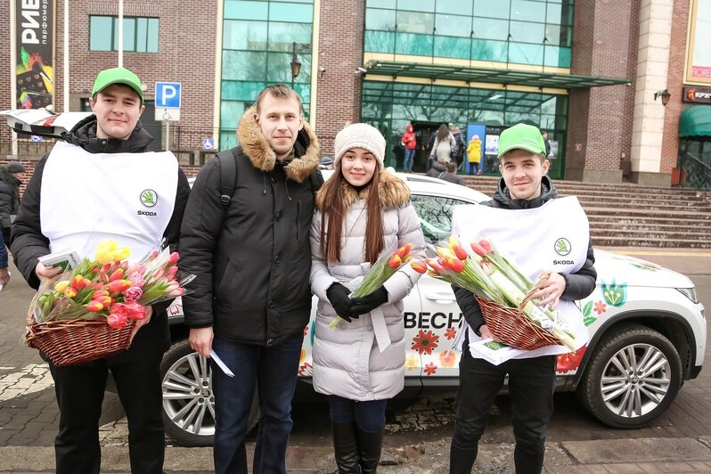 Цветочный патруль промчался в Калининграде - Новости Калининграда