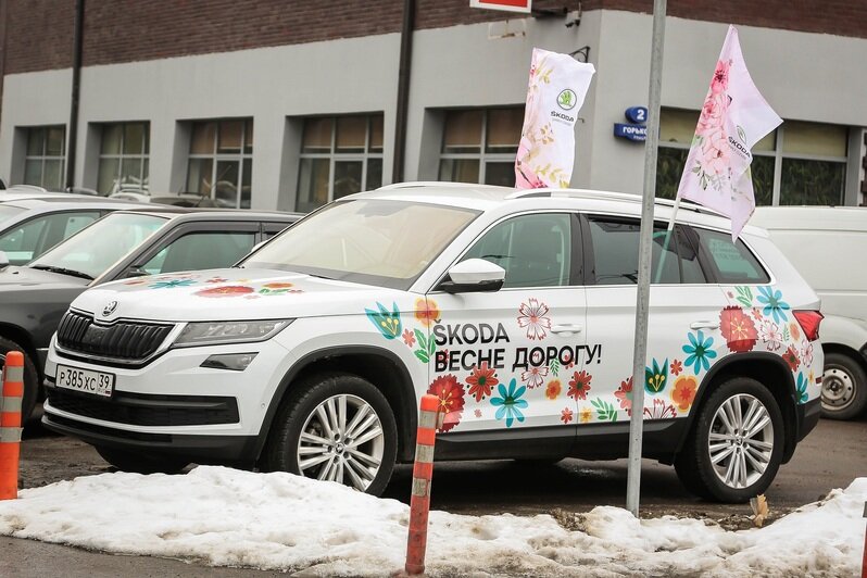 Цветочный патруль промчался в Калининграде - Новости Калининграда