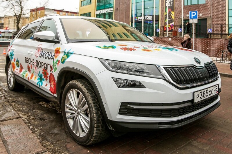 Цветочный патруль промчался в Калининграде - Новости Калининграда