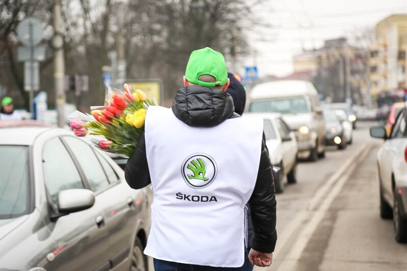 Цветочный патруль промчался в Калининграде - Новости Калининграда