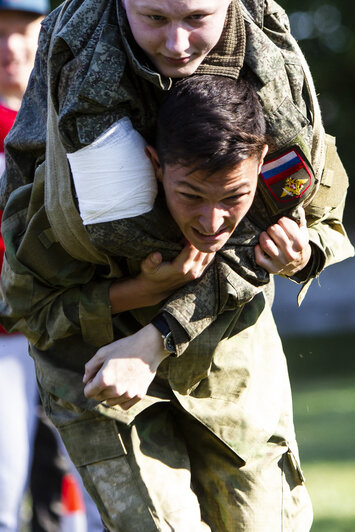 В Калининграде стартовала спартакиада "Воин Отечества" (фоторепортаж) - Новости Калининграда | Фото: Александр Подгорчук
