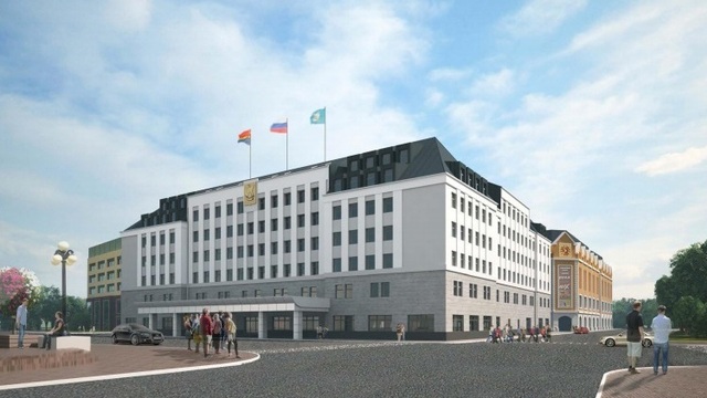 Как архитекторы предложили изменить фасад здания мэрии Калининграда (эскизы)