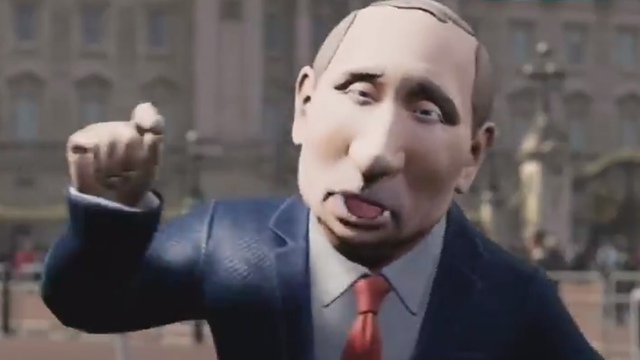 Би-би-си снимет ток-шоу с 3D-моделью Путина в качестве ведущего