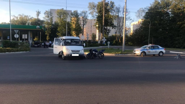 Полиция: пострадавший в ДТП со служебной 