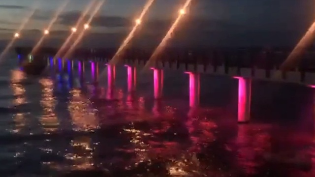 В Зеленоградске на пирсе установят светомузыку (видео)
