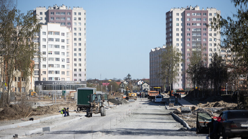 В Калининграде впервые велосипедную дорогу совместят с автомобильной - Новости Калининграда | Александр Подгорчук / &quot;Клопс&quot;