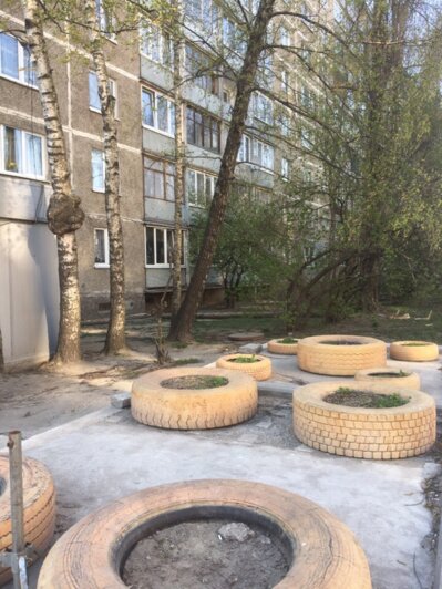 На ул. Батальной ветер повалил дерево на балкон жилой многоэтажки (фото)  - Новости Калининграда | Фото: читатель &quot;Клопс&quot;