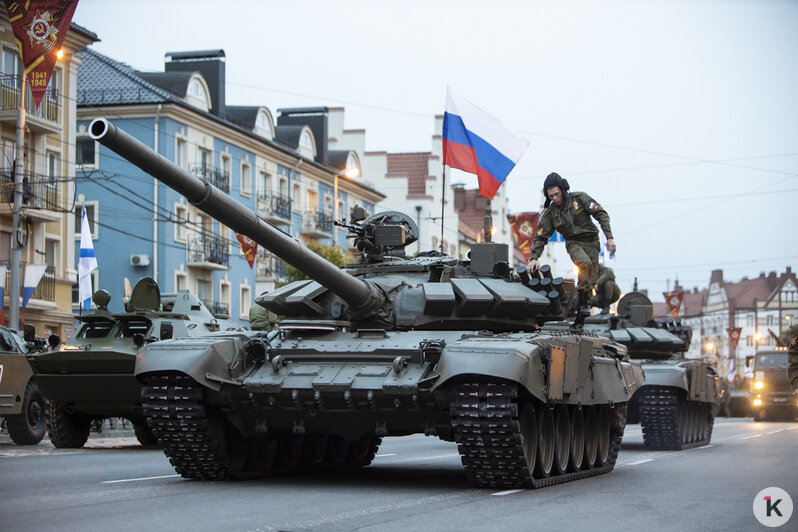 В Калининграде прошла ночная репетиция парада Победы (фоторепортаж) - Новости Калининграда | Фото: Александр Подгорчук