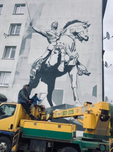 В Багратионовске на доме нарисуют граффити с Петром Багратионом (фото) - Новости Калининграда | Фото: Виктор Романов