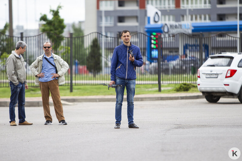 В Калининграде переход на "цифру" отметили фестивалем воздушных змеев и зарядкой с олимпийской чемпионкой (фоторепортаж) - Новости Калининграда | Фото: Александр Подгорчук