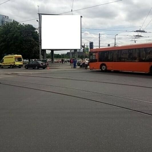 На Ленинском проспекте в ДТП с автобусом и Toyota пострадали двое детей (фото) - Новости Калининграда | Фото: пресс-служба УМВД России по Калининградской области