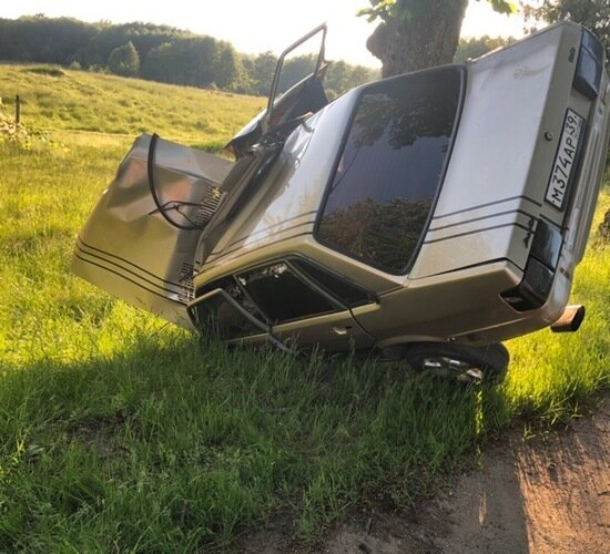 Водитель Audi, в котором во время ДТП пострадал 11-месячный ребёнок, был пьян - Новости Калининграда | Фото: очевидец