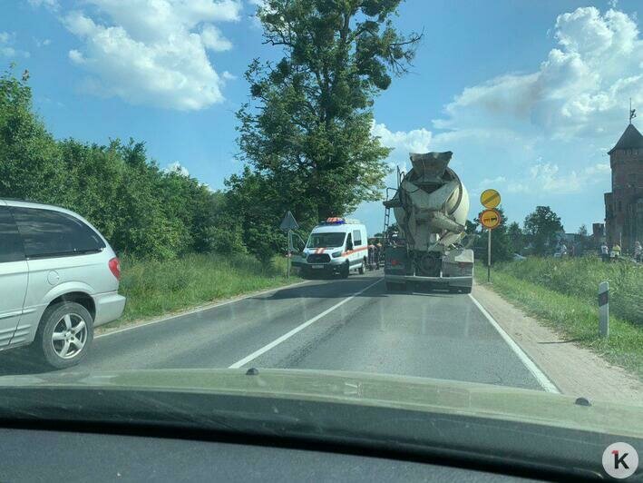 Источник: В аварии у замка Нессельбек пострадали две женщины из Audi (фото, видео) - Новости Калининграда | Фото очевидца