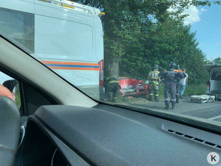 Источник: В аварии у замка Нессельбек пострадали две женщины из Audi (фото, видео) - Новости Калининграда | Фото очевидца