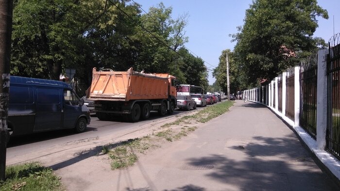 Большая Окружная, ул. Невского и Советский проспект встали в пробках - Новости Калининграда | Фото: очевидец